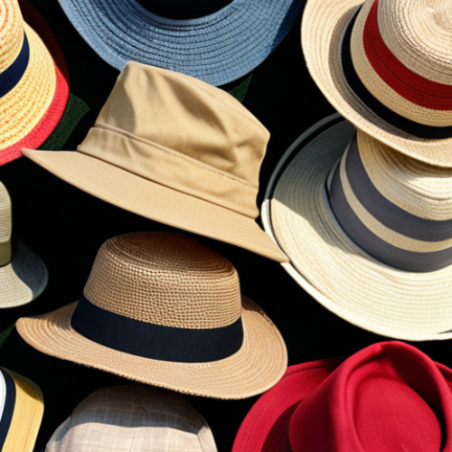 **Image Prompt:** A close-up shot of various summer hiking hats made from different materials (cotton, linen, polyester, nylon). Focus on the texture of the fabrics. Soft, natural lighting. Show a hand touching the different materials to emphasize texture. The hats should be light-colored, such as beige and light grey.
